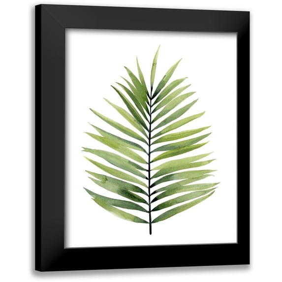 Popp, Grace 20x24 Black Modern Framed Museum Art Print Titled - Palm Water I