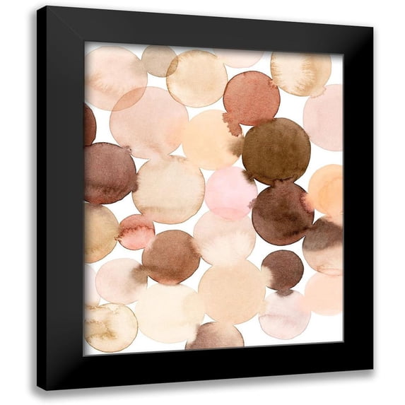Popp, Grace 20x24 Black Modern Framed Museum Art Print Titled - Speckled Clay I