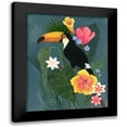 thumbnail image 1 of Popp, Grace 20x24 Black Modern Framed Museum Art Print Titled - Tropical Wilderness II, 1 of 5