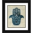 thumbnail image 1 of Popp, Grace 20x24 Black Ornate Wood Framed with Double Matting Museum Art Print Titled - Day Eye Hamsa II, 1 of 4