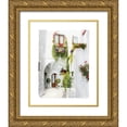 thumbnail image 1 of Popp, Grace 20x24 Gold Ornate Wood Framed with Double Matting Museum Art Print Titled - Bougainvilla Alley I, 1 of 4