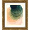 thumbnail image 1 of Popp, Grace 20x24 Gold Ornate Wood Framed with Double Matting Museum Art Print Titled - Crystal Spade I, 1 of 4