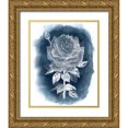 thumbnail image 1 of Popp, Grace 20x24 Gold Ornate Wood Framed with Double Matting Museum Art Print Titled - Ghost Rose IV, 1 of 4
