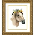 thumbnail image 1 of Popp, Grace 20x24 Gold Ornate Wood Framed with Double Matting Museum Art Print Titled - Precious Barnyard II, 1 of 4