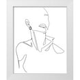 thumbnail image 1 of Popp, Grace 20x24 White Modern Wood Framed Museum Art Print Titled - Everlasting Elegance II, 1 of 4