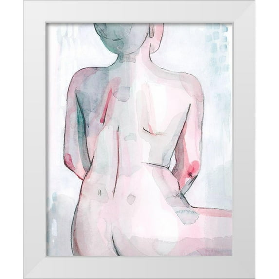 Popp, Grace 20x24 White Modern Wood Framed Museum Art Print Titled - Mystic Muse II