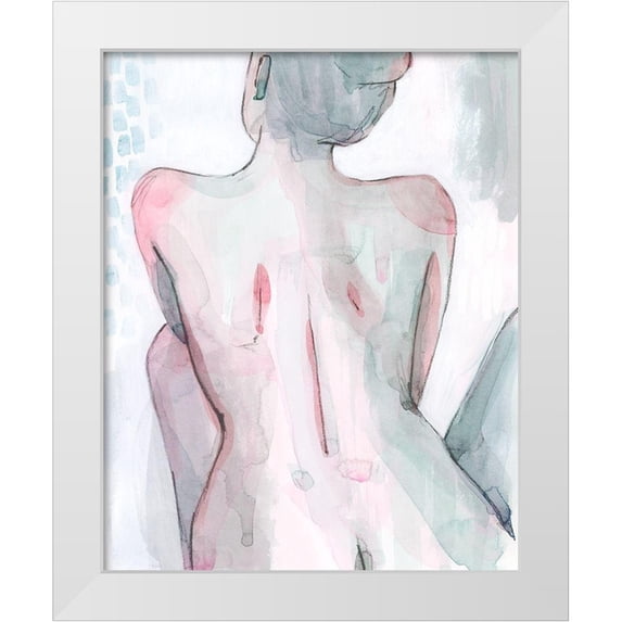 Popp, Grace 20x24 White Modern Wood Framed Museum Art Print Titled - Mystic Muse I