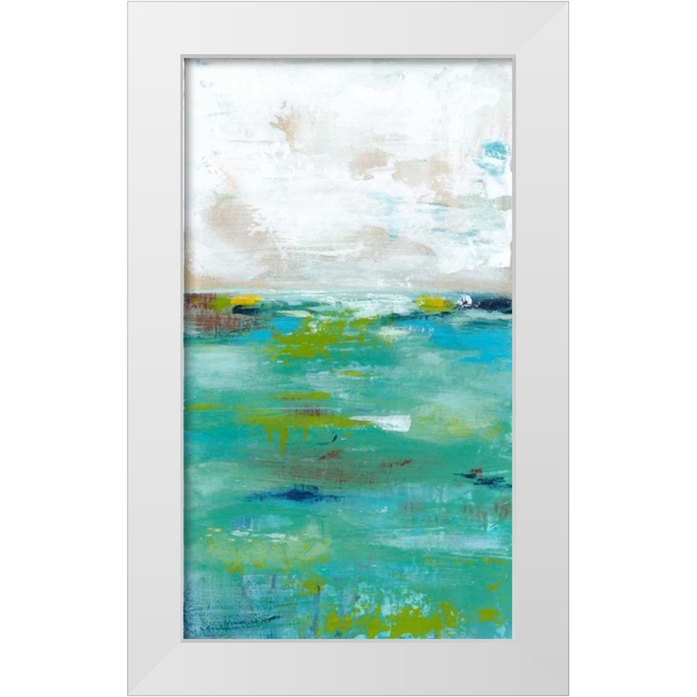 Popp, Grace 20x32 White Modern Wood Framed Museum Art Print Titled - Topaz  Mire II - Walmart.com