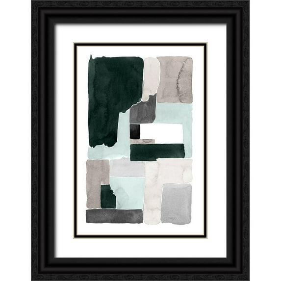 Popp, Grace 23x32 Black Ornate Wood Framed with Double Matting Museum Art Print Titled - Mended II
