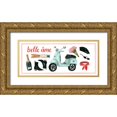 thumbnail image 1 of Popp, Grace 24x13 Gold Ornate Wood Framed with Double Matting Museum Art Print Titled - The French Girl Collection D, 1 of 4