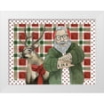 thumbnail image 1 of Popp, Grace 24x19 White Modern Wood Framed Museum Art Print Titled - Hipster Santa Collection A, 1 of 4