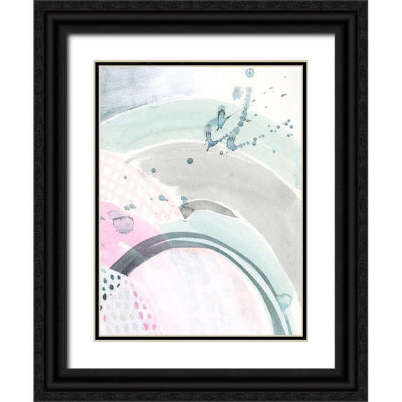 Popp, Grace 25x32 Black Ornate Wood Framed with Double Matting Museum Art Print Titled - Tidal Wash III