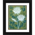 thumbnail image 1 of Popp, Grace 25x32 Black Ornate Wood Framed with Double Matting Museum Art Print Titled - Wild Chrysanthemums I, 1 of 4