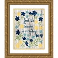 thumbnail image 1 of Popp, Grace 25x32 Gold Ornate Wood Framed with Double Matting Museum Art Print Titled - Cottage Inspiration II, 1 of 4