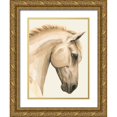 thumbnail image 1 of Popp, Grace 25x32 Gold Ornate Wood Framed with Double Matting Museum Art Print Titled - Golden Palomino I, 1 of 4