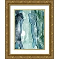 thumbnail image 1 of Popp, Grace 25x32 Gold Ornate Wood Framed with Double Matting Museum Art Print Titled - Water Women I, 1 of 4