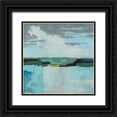 thumbnail image 1 of Popp, Grace 26x26 Black Ornate Wood Framed with Double Matting Museum Art Print Titled - A Day at the Sea II, 1 of 4