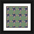 thumbnail image 1 of Popp, Grace 26x26 Black Ornate Wood Framed with Double Matting Museum Art Print Titled - American Herd Collection G, 1 of 4