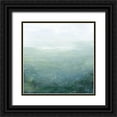 thumbnail image 1 of Popp, Grace 26x26 Black Ornate Wood Framed with Double Matting Museum Art Print Titled - Lighthouse Mist II, 1 of 4