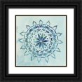 thumbnail image 1 of Popp, Grace 26x26 Black Ornate Wood Framed with Double Matting Museum Art Print Titled - Watercolor Mandala III, 1 of 4