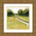 thumbnail image 1 of Popp, Grace 26x26 Gold Ornate Wood Framed with Double Matting Museum Art Print Titled - Golden Walk II, 1 of 4