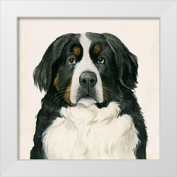 Popp, Grace 26x26 White Modern Wood Framed Museum Art Print Titled - Best Bud I