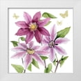thumbnail image 1 of Popp, Grace 26x26 White Modern Wood Framed Museum Art Print Titled - Clematis Climb I, 1 of 4