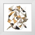 thumbnail image 1 of Popp, Grace 26x26 White Modern Wood Framed Museum Art Print Titled - Gilded Chrysalis II, 1 of 4