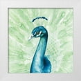 thumbnail image 1 of Popp, Grace 26x26 White Modern Wood Framed Museum Art Print Titled - Lucent Plume II, 1 of 4