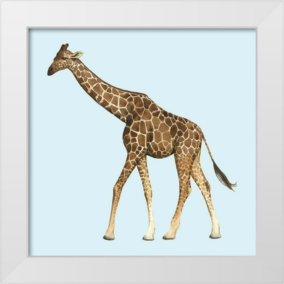 Popp, Grace 26x26 White Modern Wood Framed Museum Art Print Titled - Twilight Safari II