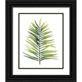 thumbnail image 1 of Popp, Grace 26x32 Black Ornate Wood Framed with Double Matting Museum Art Print Titled - Palm Water II, 1 of 4