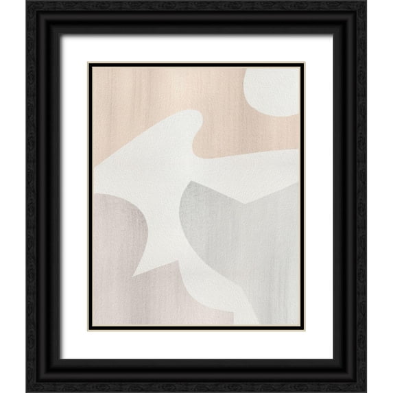 Popp, Grace 26x32 Black Ornate Wood Framed with Double Matting Museum Art Print Titled - Shaping Soft IV