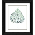 thumbnail image 1 of Popp, Grace 26x32 Black Ornate Wood Framed with Double Matting Museum Art Print Titled - Veiled Leaf I, 1 of 4