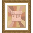 thumbnail image 1 of Popp, Grace 26x32 Gold Ornate Wood Framed with Double Matting Museum Art Print Titled - All Kinds I, 1 of 4