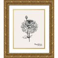 thumbnail image 1 of Popp, Grace 26x32 Gold Ornate Wood Framed with Double Matting Museum Art Print Titled - Annual Flowers XI, 1 of 4