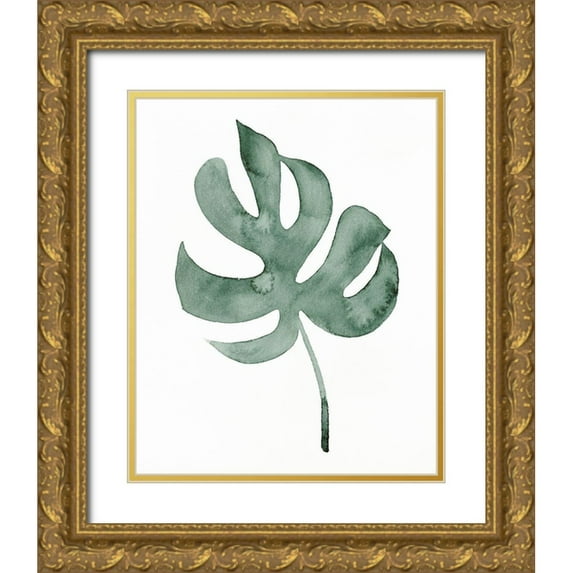 Popp, Grace 26x32 Gold Ornate Wood Framed with Double Matting Museum Art Print Titled - Indoor Plant Press II