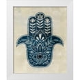 thumbnail image 1 of Popp, Grace 26x32 White Modern Wood Framed Museum Art Print Titled - Day Eye Hamsa II, 1 of 4