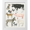 thumbnail image 1 of Popp, Grace 26x32 White Modern Wood Framed Museum Art Print Titled - Farmland Family III, 1 of 4