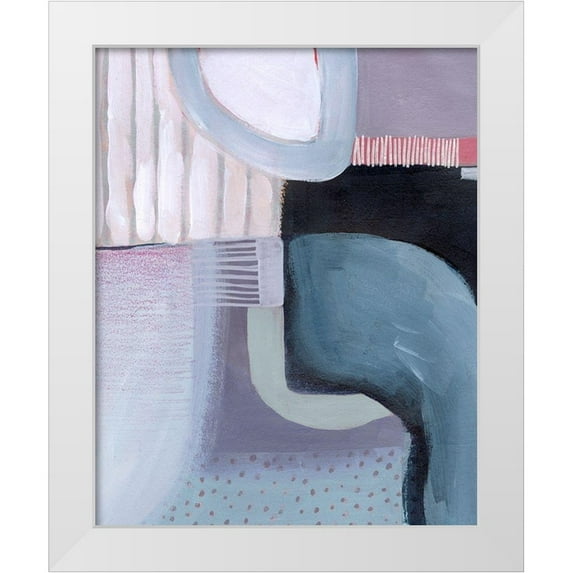 Popp, Grace 26x32 White Modern Wood Framed Museum Art Print Titled - Gigabyte IV