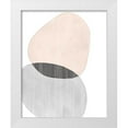 thumbnail image 1 of Popp, Grace 26x32 White Modern Wood Framed Museum Art Print Titled - Shifting Spheres I, 1 of 4