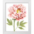 thumbnail image 1 of Popp, Grace 26x32 White Modern Wood Framed Museum Art Print Titled - Watercolor Peony I, 1 of 4