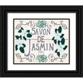 thumbnail image 1 of Popp, Grace 32x26 Black Ornate Wood Framed with Double Matting Museum Art Print Titled - Vintage Soap Design II, 1 of 4