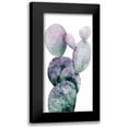 thumbnail image 1 of Popp, Grace 9x14 Black Modern Framed Museum Art Print Titled - Purple Cactus I, 1 of 5