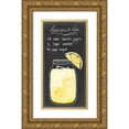 thumbnail image 1 of Popp, Grace 9x14 Gold Ornate Wood Framed with Double Matting Museum Art Print Titled - Summer Drinks II, 1 of 4