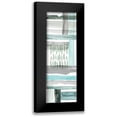 thumbnail image 1 of Popp, Grace 9x18 Black Modern Framed Museum Art Print Titled - Cross Stitch Panel II, 1 of 5