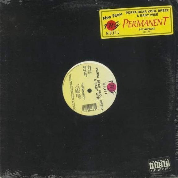 Poppa Bear Kool Breez & Baby Wise - Permanent / Alright - 12"