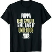 Poppa Been Cool Since Days Of Underoos 90a Hip-hop Rap Womens T-Shirt Black XL