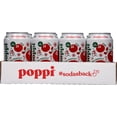 thumbnail image 1 of (12 pack) Poppi Prebiotic Soda, Cranberry Fizz, 12 fl oz Can, 1 of 8