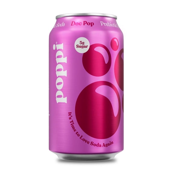 Poppi Doc Pop Prebiotic Soda - 12 fl oz Can