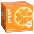 thumbnail image 1 of poppi Soda 4 Orange Prebiotic, 1 of 1